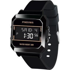 Men's Digital Watch, Outdoor Sports Electronic Watch with Date 12/24TH Watch